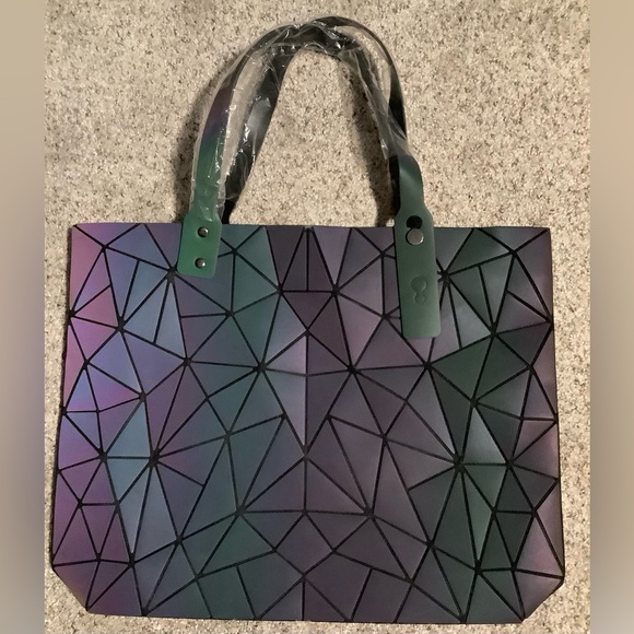 unbranded Handbags - Geometric Luminous Shoulder Bag-NWOT